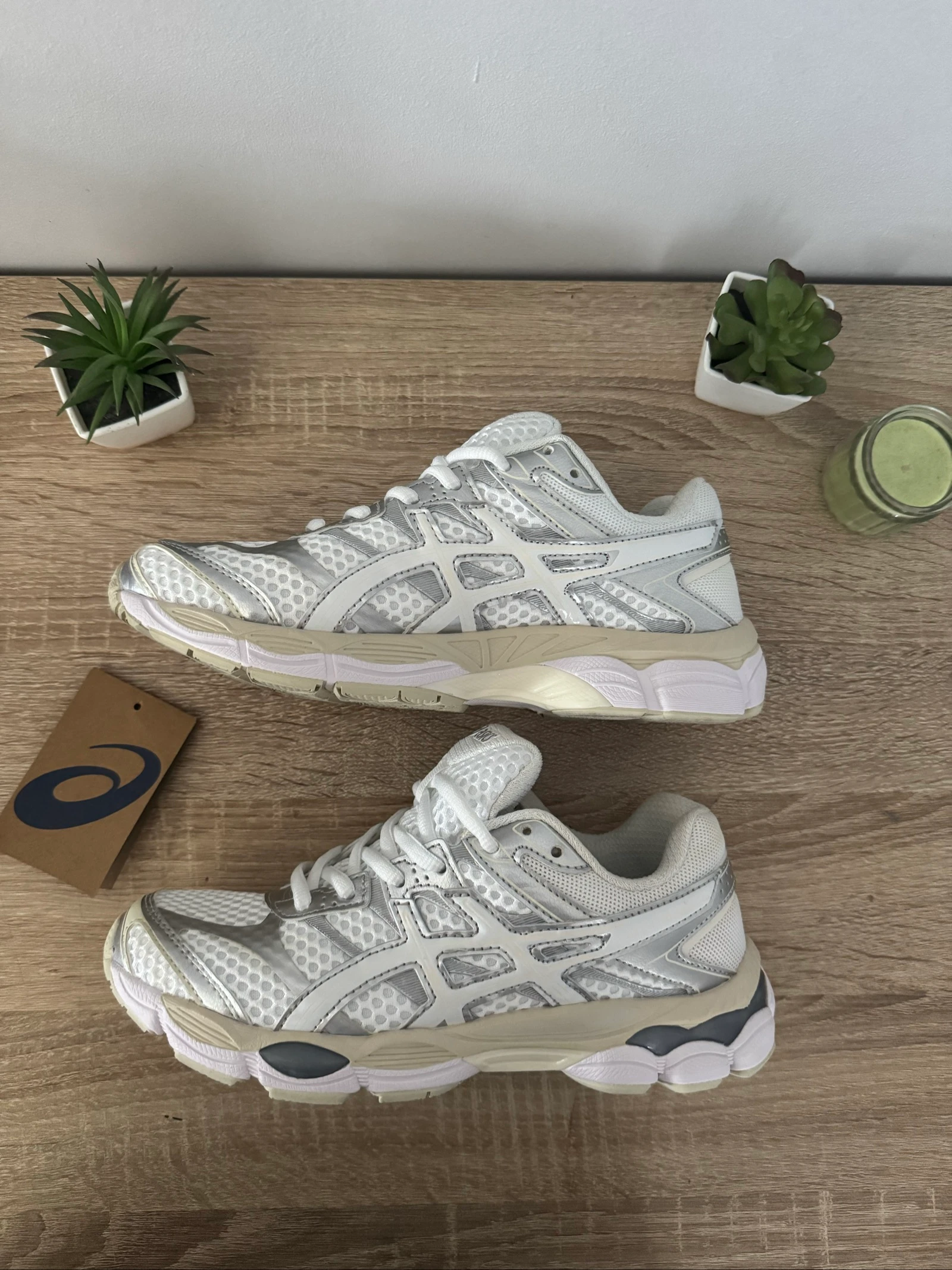 Asics Gel Cumulus - White/Gray/Beige - 39 – photo 2